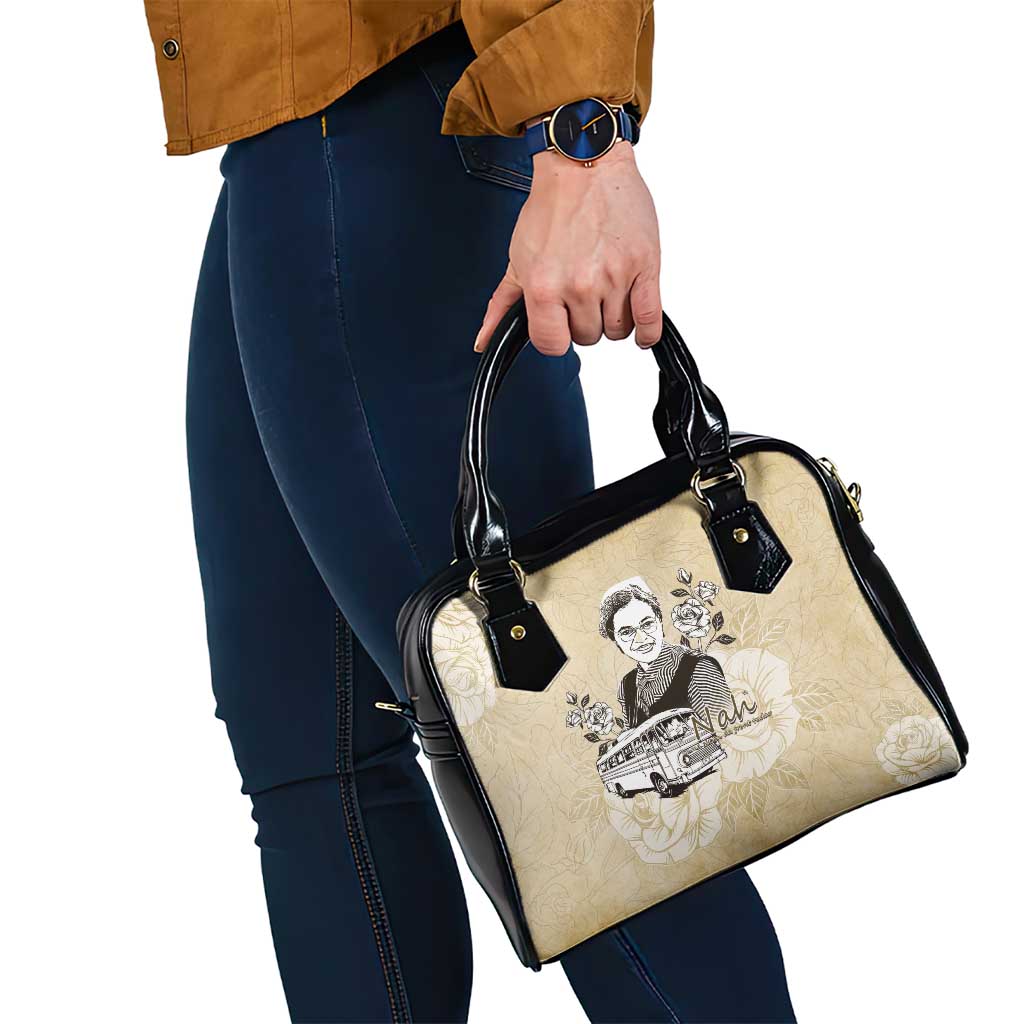 Nah Rosa Parks Shoulder Handbag Black Women History DT05