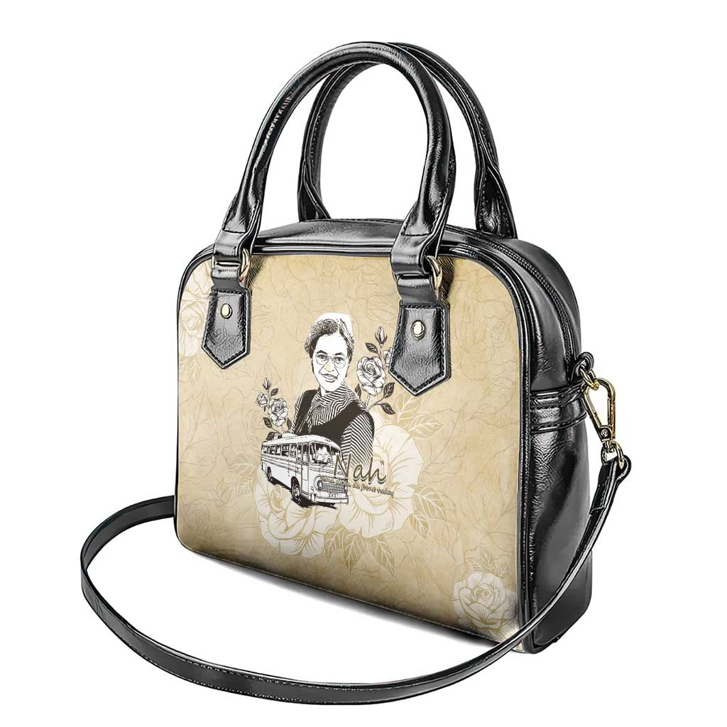 Nah Rosa Parks Shoulder Handbag Black Women History DT05