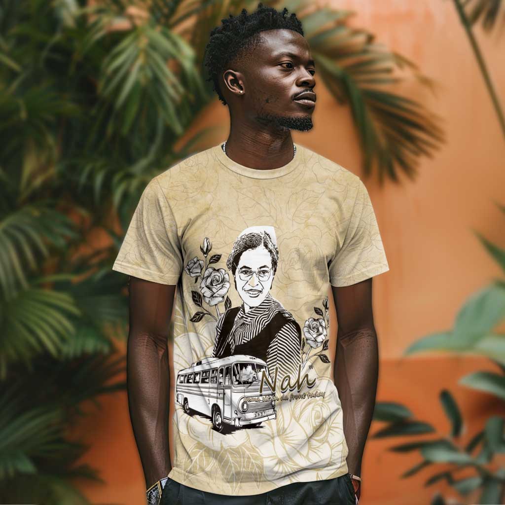 Nah Rosa Parks African T shirt Black Women History DT05