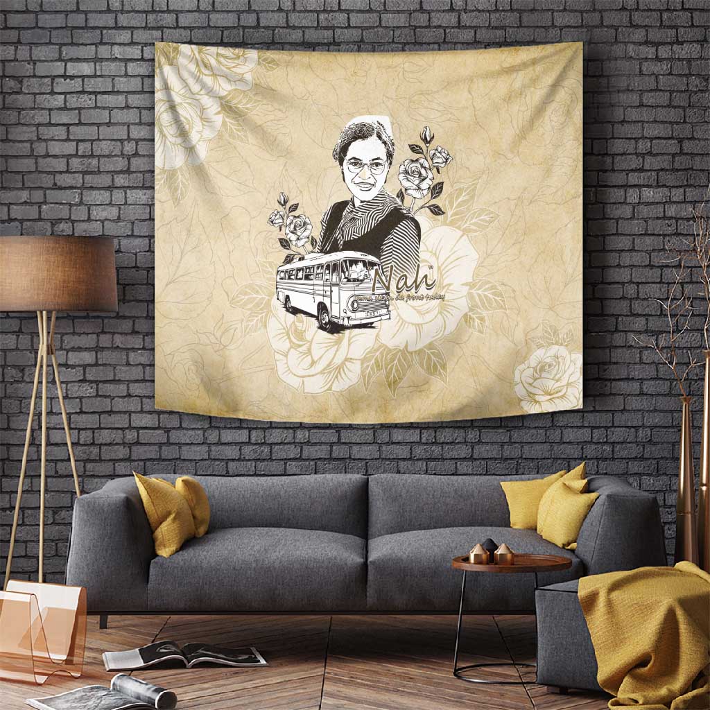 Nah Rosa Parks African Tapestry Black Women History DT05