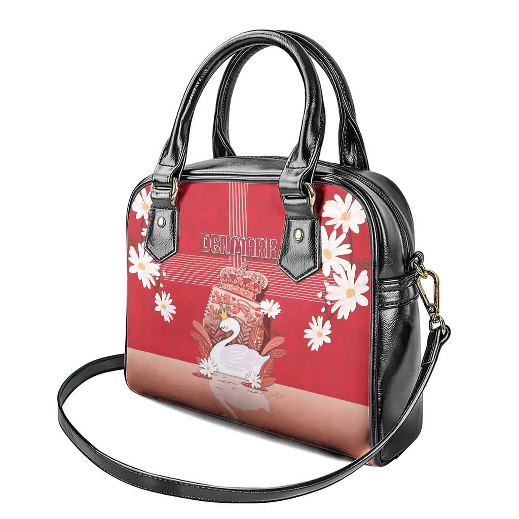 Denmark Shoulder Handbag Mute Swan With Symbol DT05