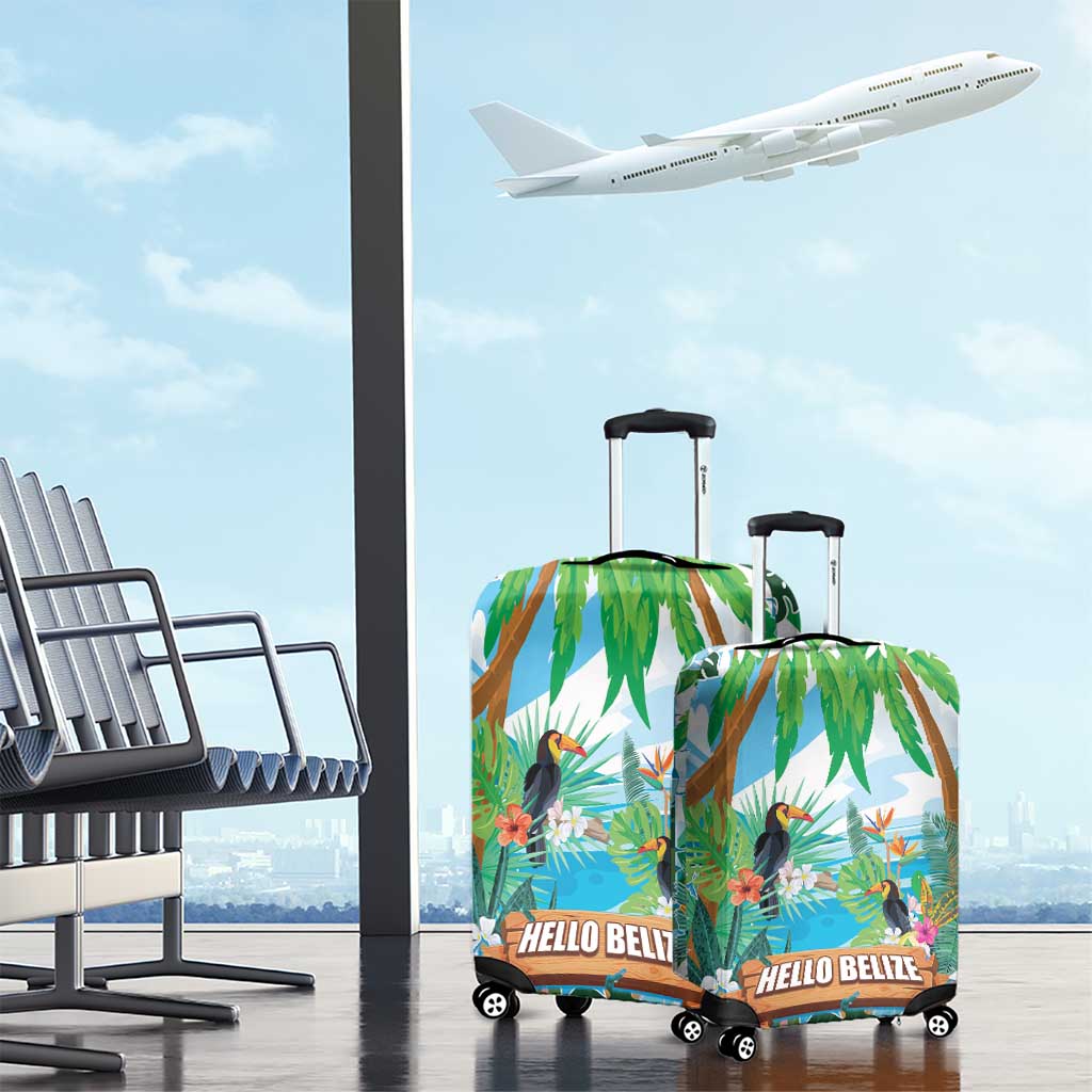 Toucan Belize Luggage Cover Tropical Vibes DT05