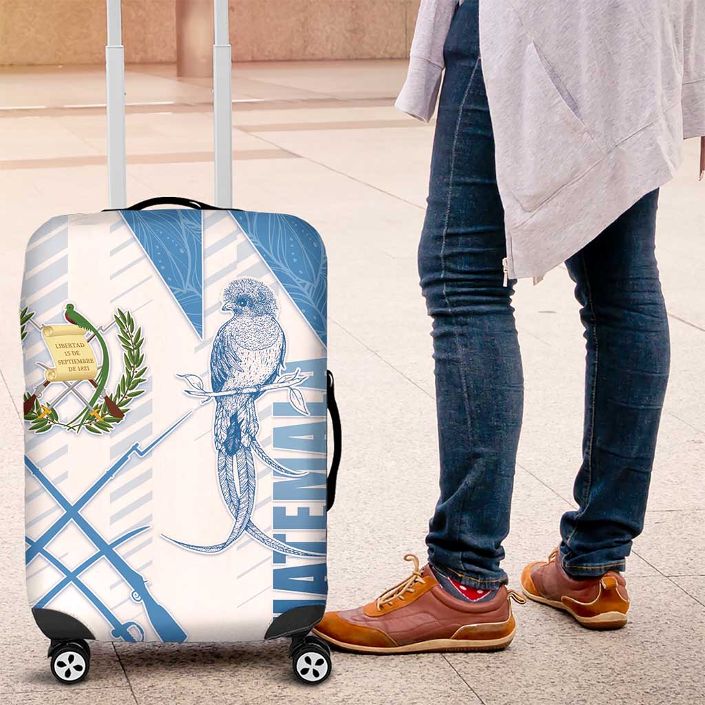 Guatemala Luggage Cover Quetzal Bird Guatemalan Soul DT05