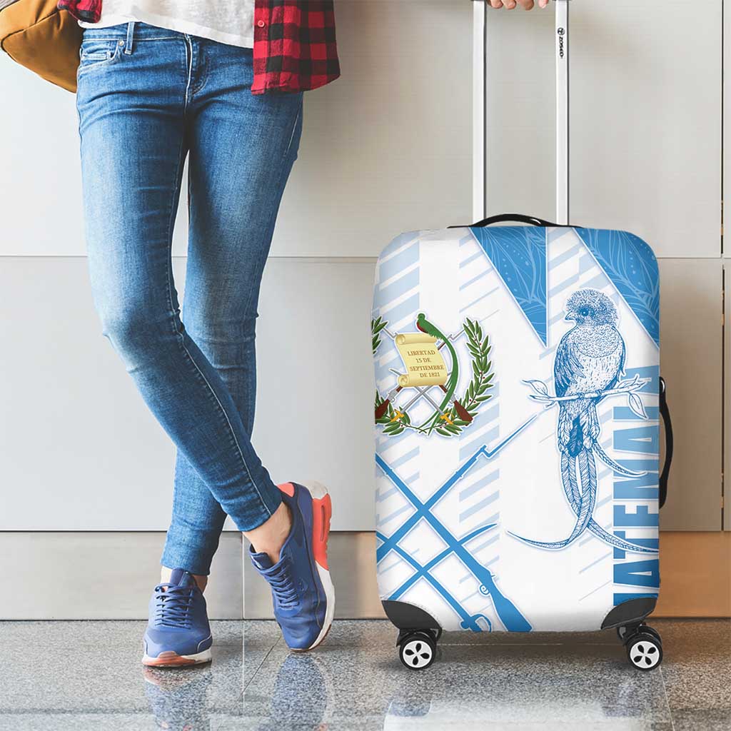 Guatemala Luggage Cover Quetzal Bird Guatemalan Soul DT05