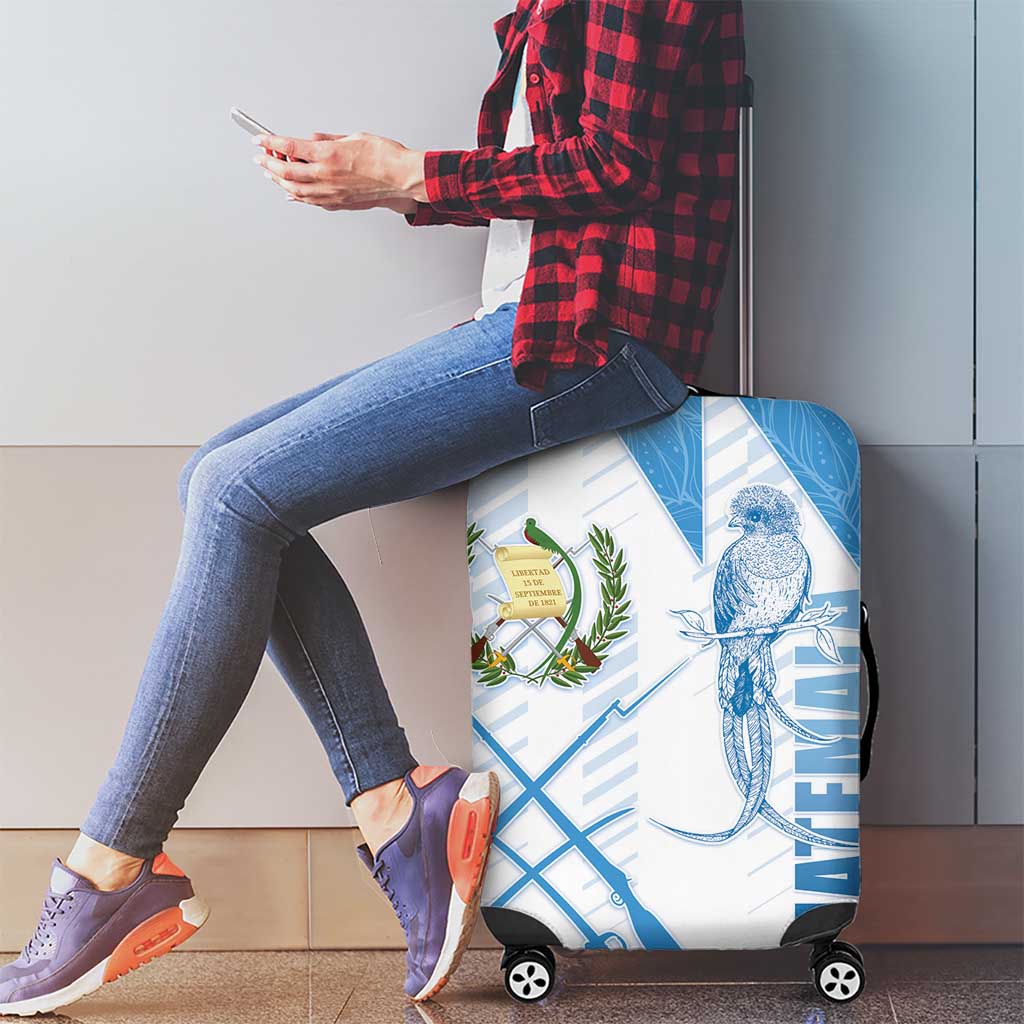 Guatemala Luggage Cover Quetzal Bird Guatemalan Soul DT05