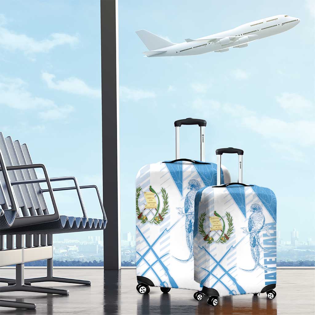 Guatemala Luggage Cover Quetzal Bird Guatemalan Soul DT05