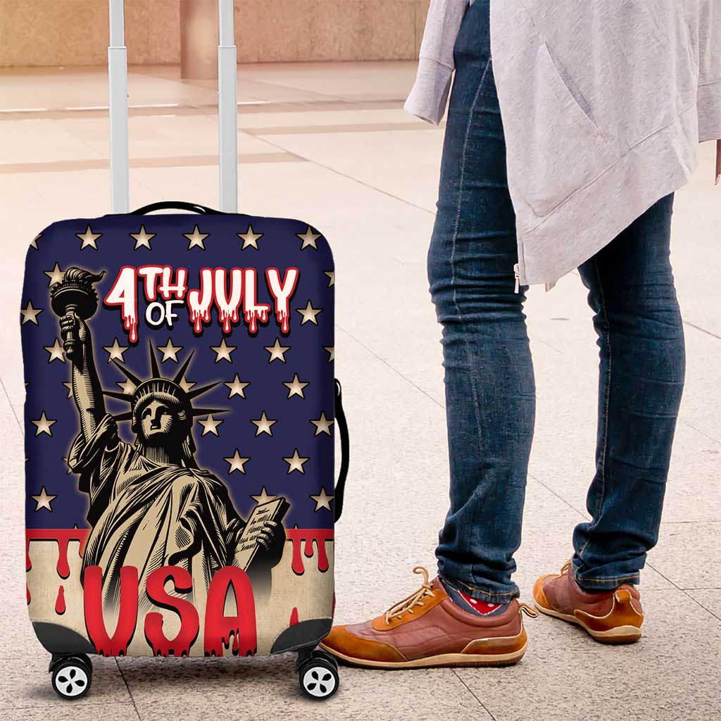 USA 4th Of July Luggage Cover We The People DT05