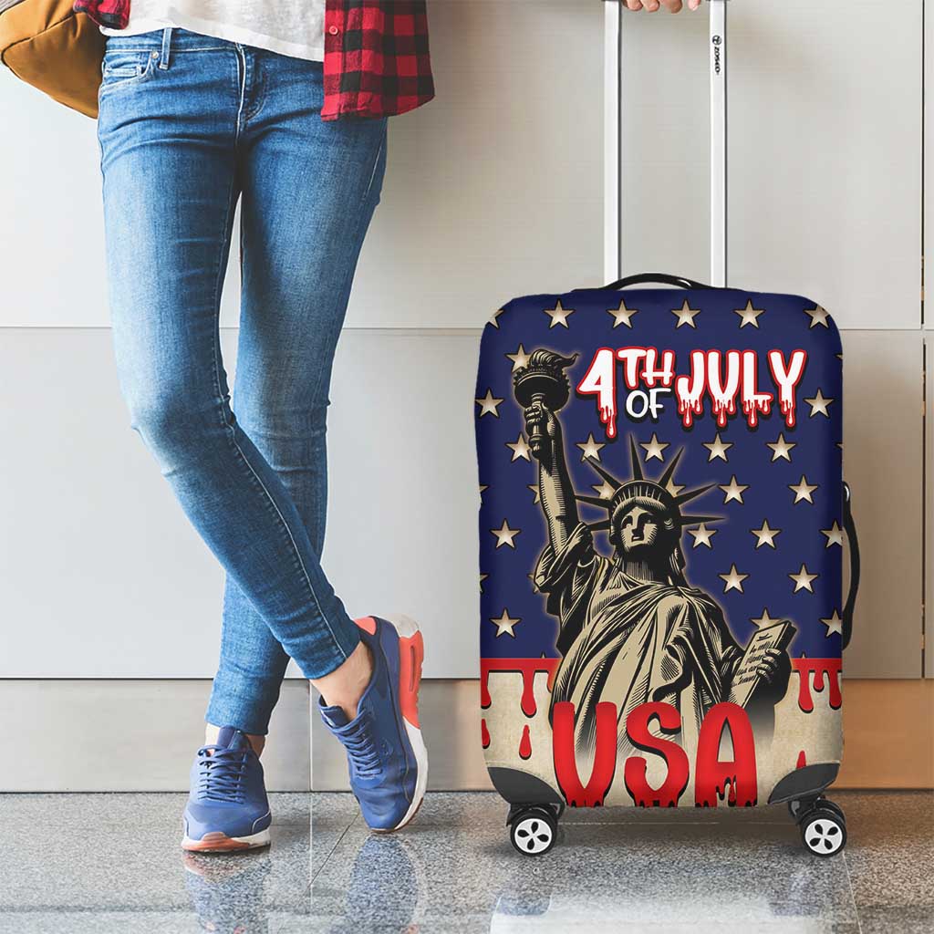 USA 4th Of July Luggage Cover We The People DT05