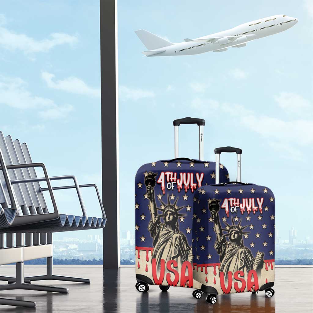 USA 4th Of July Luggage Cover We The People DT05