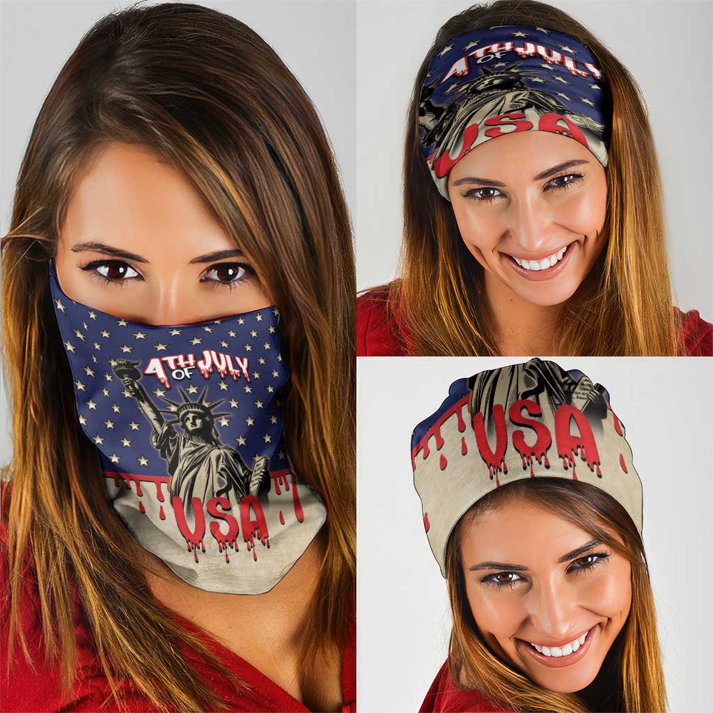 USA 4th Of July Neck Gaiter We The People DT05