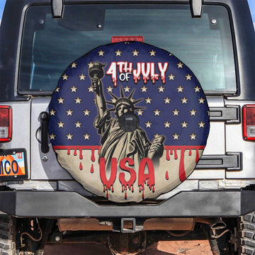 USA 4th Of July Spare Tire Cover We The People DT05