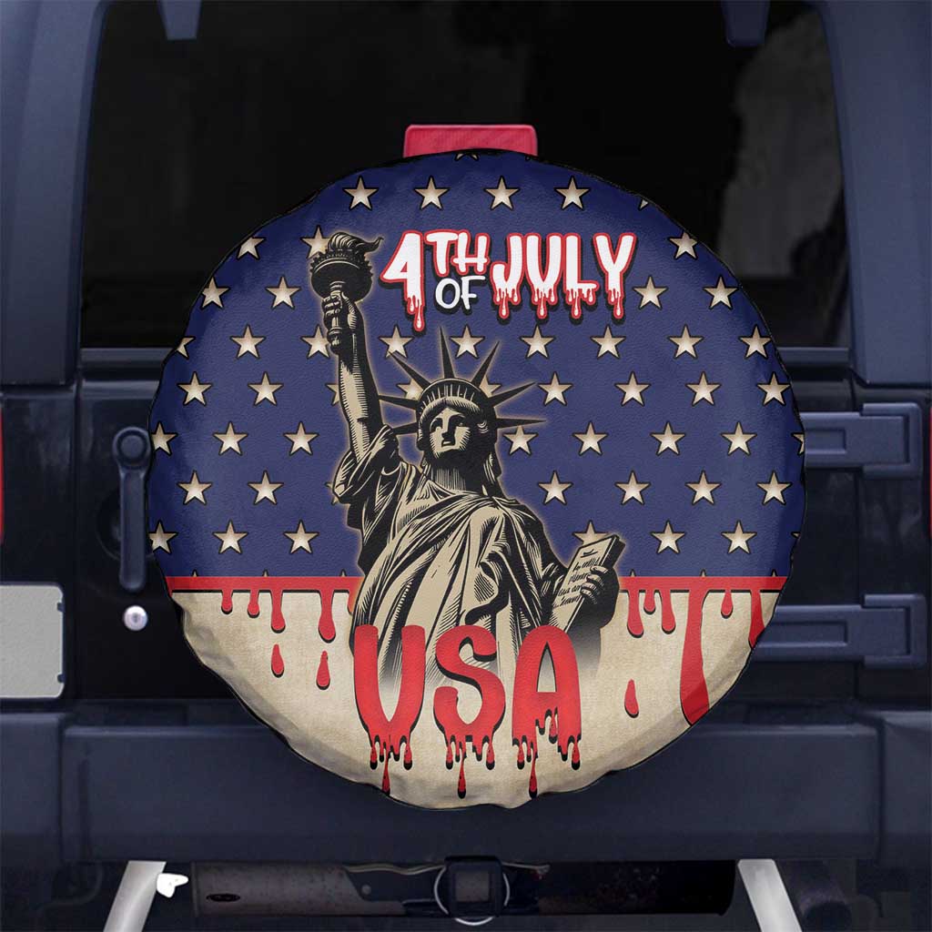 USA 4th Of July Spare Tire Cover We The People DT05