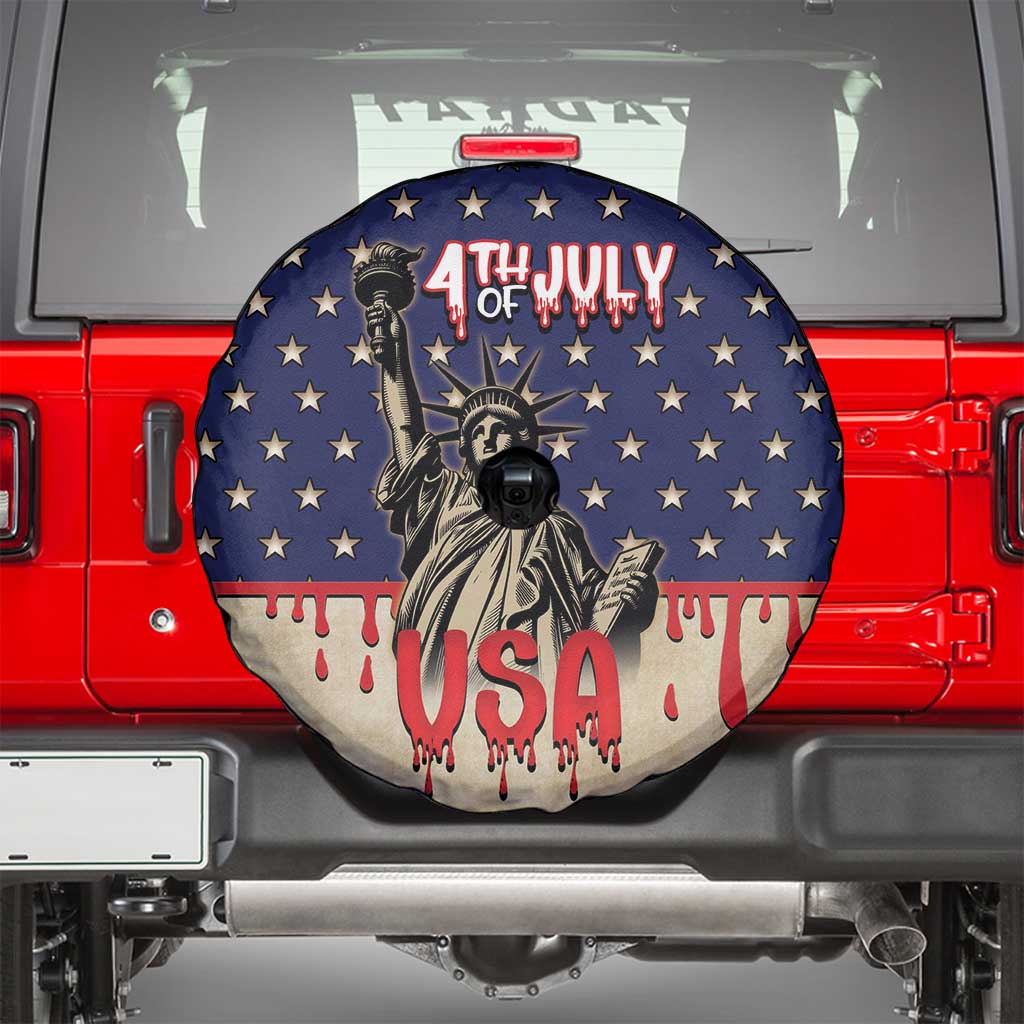 USA 4th Of July Spare Tire Cover We The People DT05