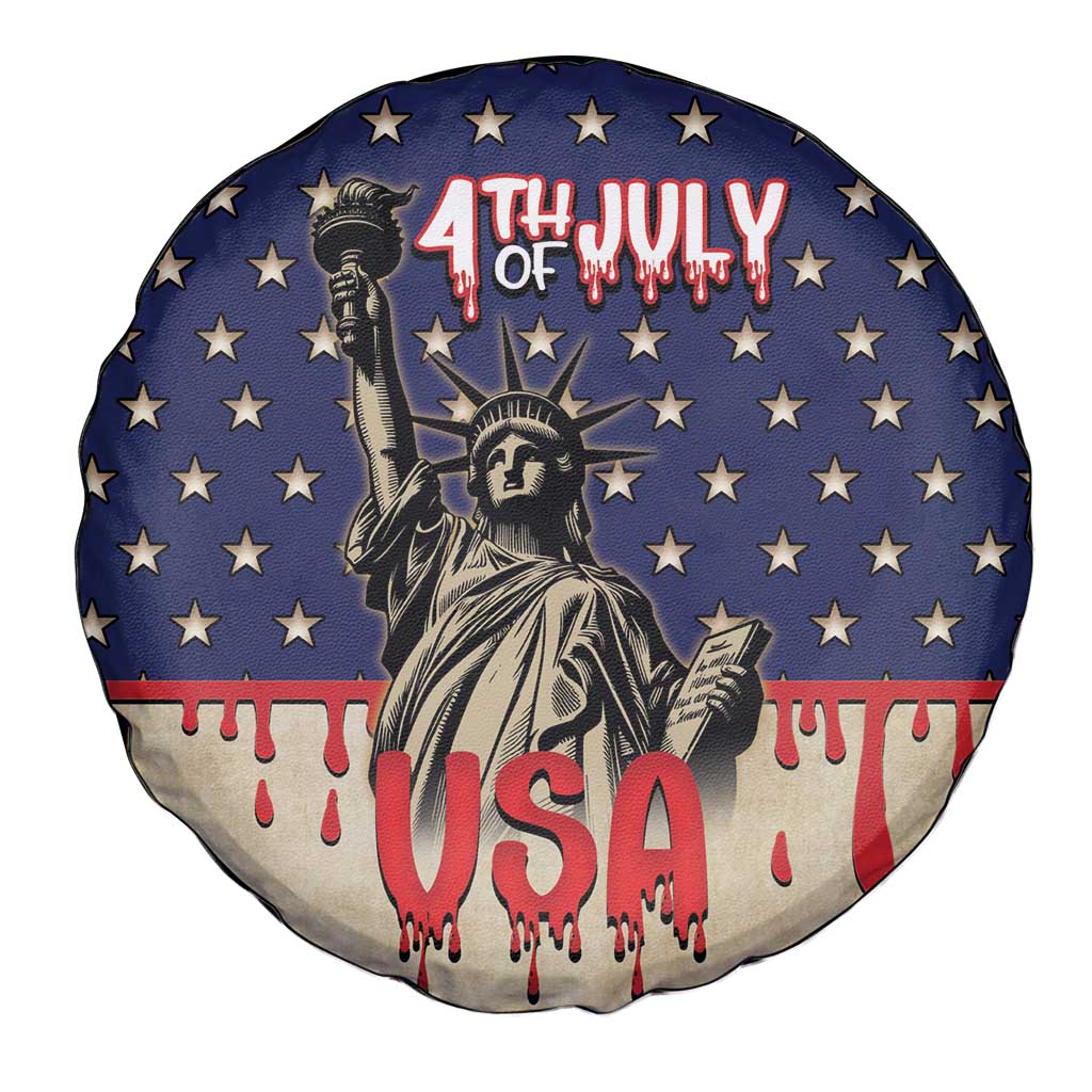USA 4th Of July Spare Tire Cover We The People DT05