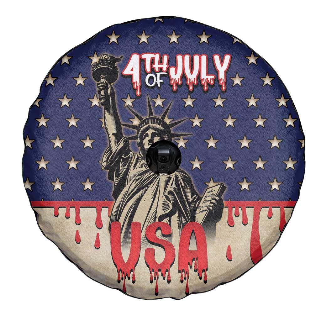USA 4th Of July Spare Tire Cover We The People DT05