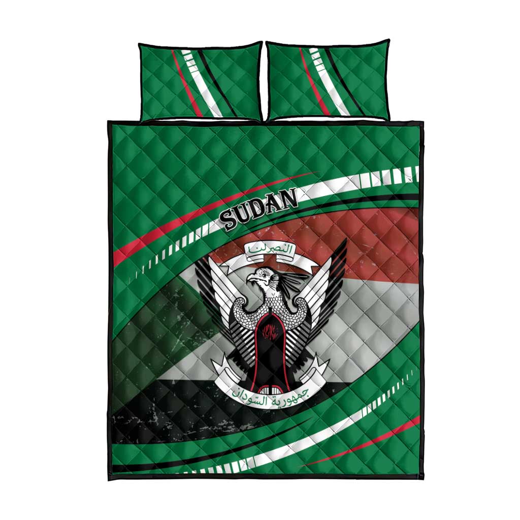 African Sudan Quilt Bed Set Victory Is Ours DT05