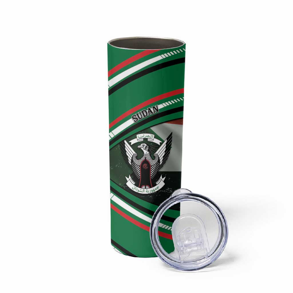 African Sudan Skinny Tumbler Victory Is Ours DT05