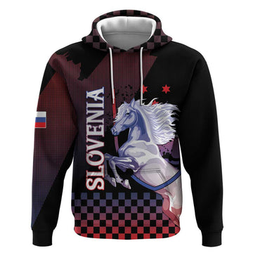 Personalized Slovenia Hoodie The Lipizzaner Horse DT05