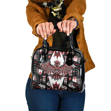 Canada Haida Shoulder Handbag Thunderbird Northwest Coast Indigenous DT05