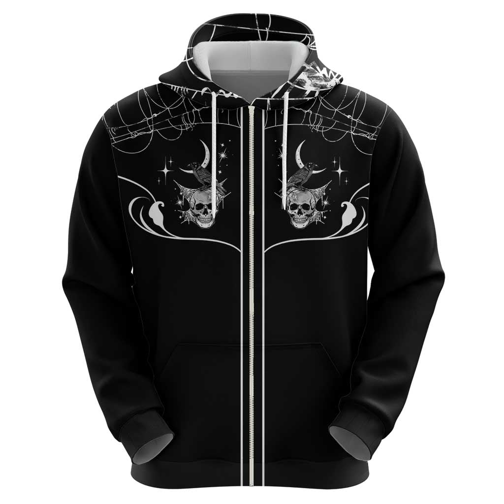 Skull Cowboy Hoodie Western Yoke Style DT05