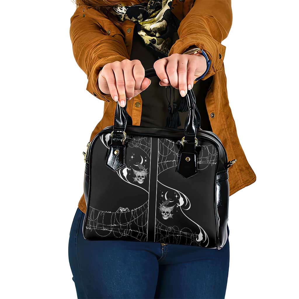 Skull Cowboy Shoulder Handbag Western Yoke Style DT05