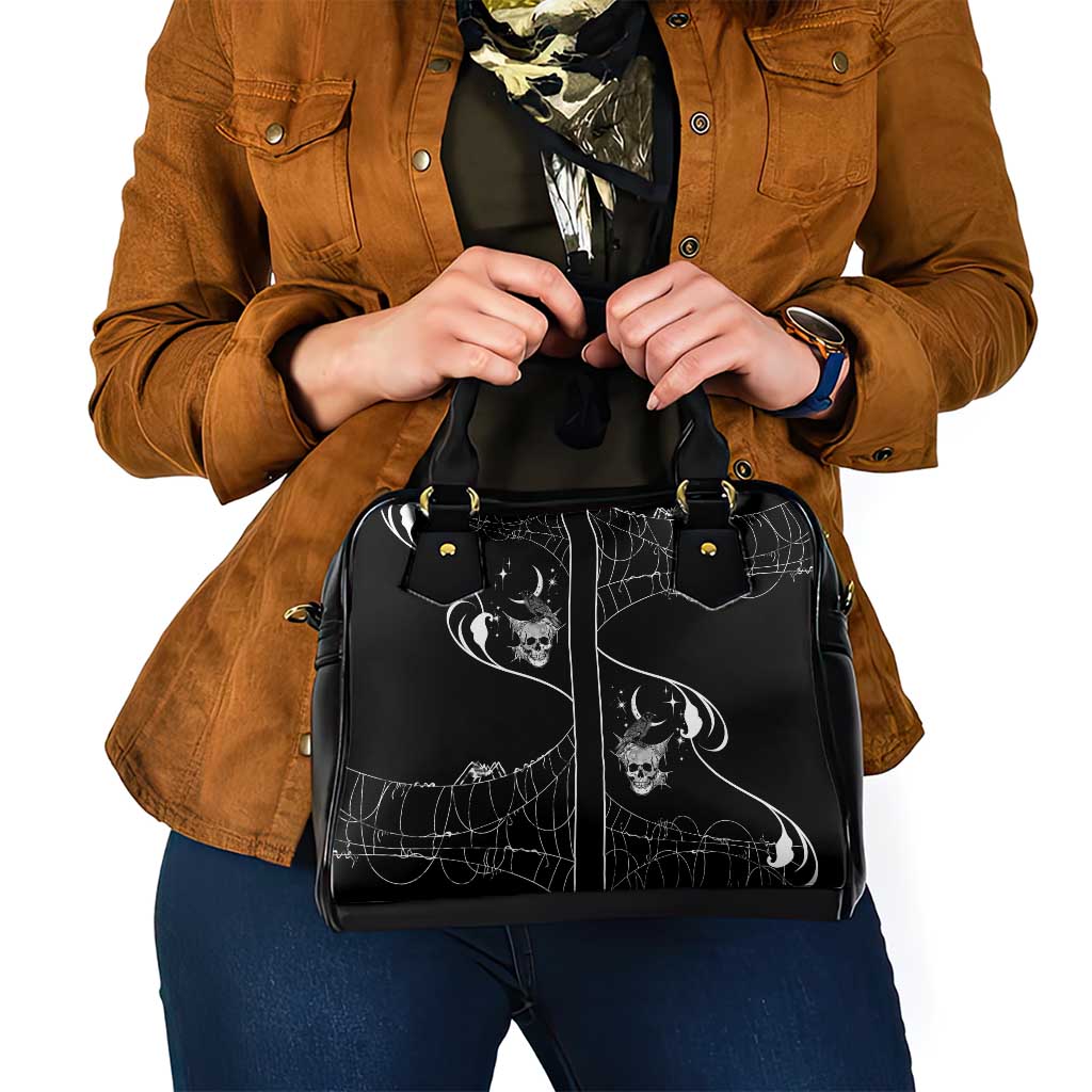 Skull Cowboy Shoulder Handbag Western Yoke Style DT05