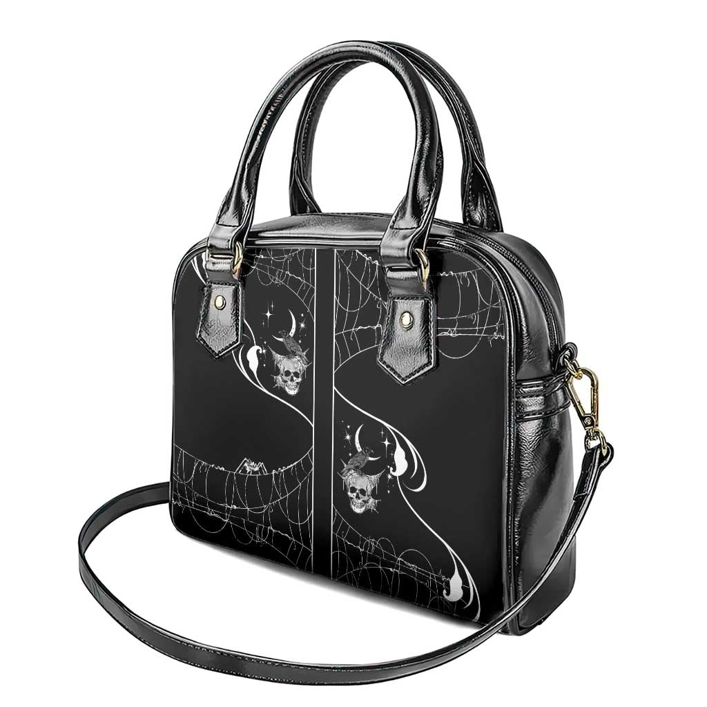 Skull Cowboy Shoulder Handbag Western Yoke Style DT05