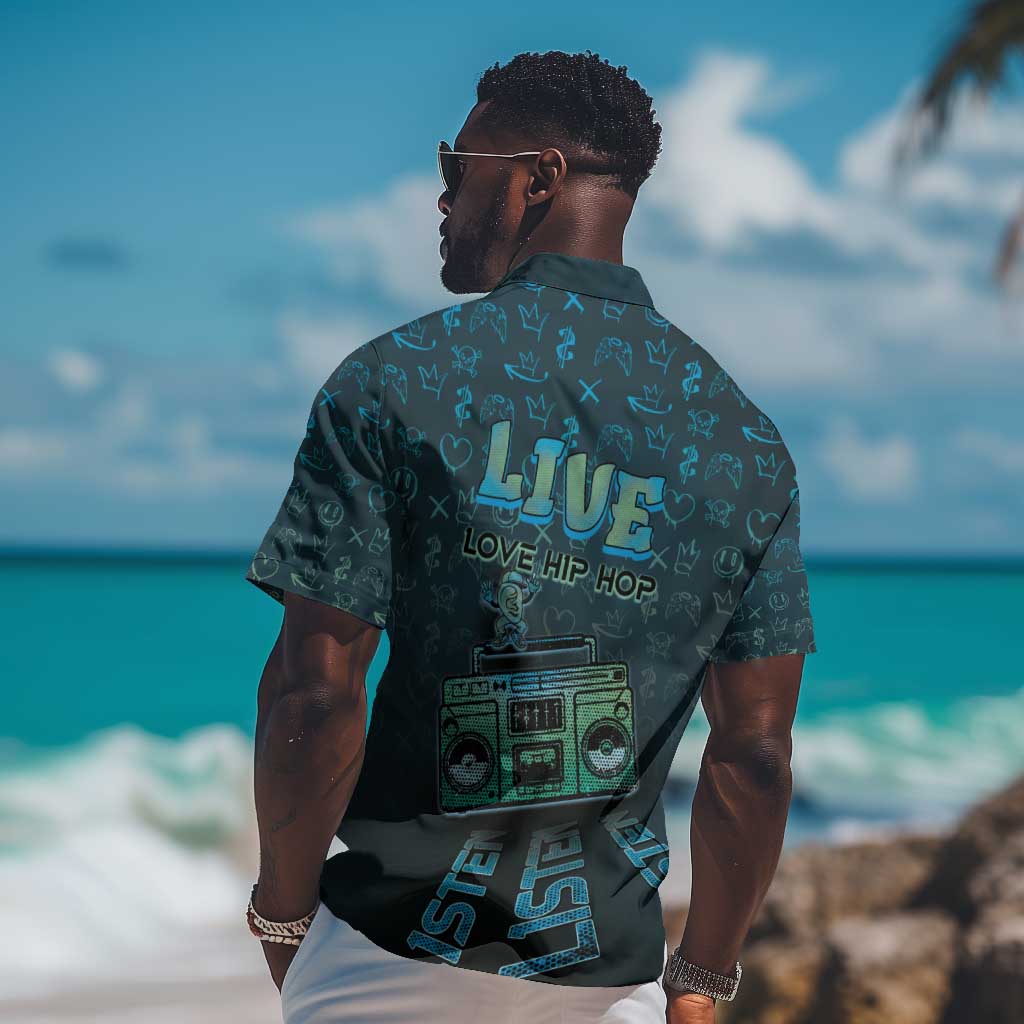 Dope Like Hip Hop Hawaiian Shirt Hiphop Graffiti Style DT05