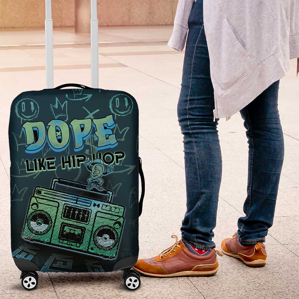 Dope Like Hip Hop Luggage Cover Hiphop Graffiti Style DT05