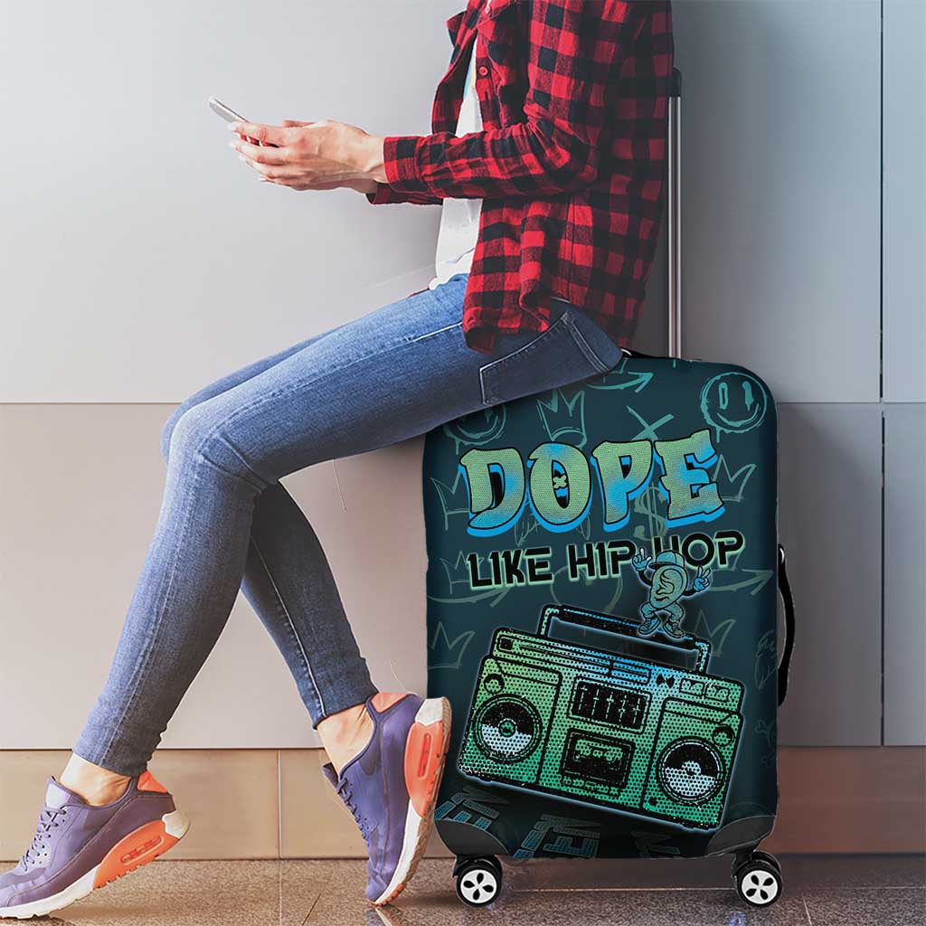 Dope Like Hip Hop Luggage Cover Hiphop Graffiti Style DT05