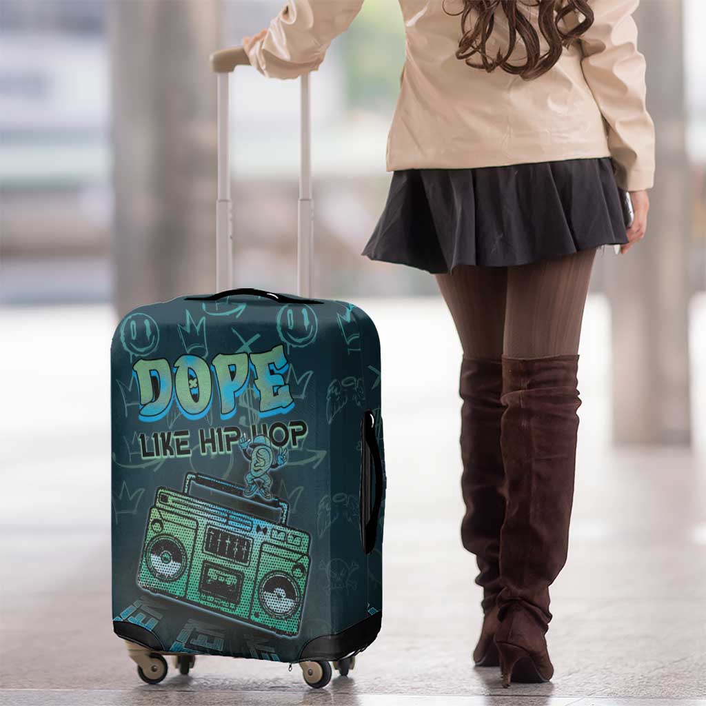 Dope Like Hip Hop Luggage Cover Hiphop Graffiti Style DT05