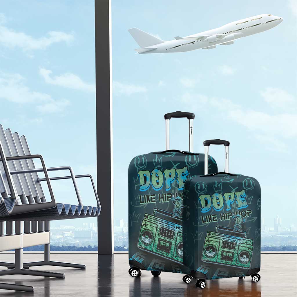 Dope Like Hip Hop Luggage Cover Hiphop Graffiti Style DT05