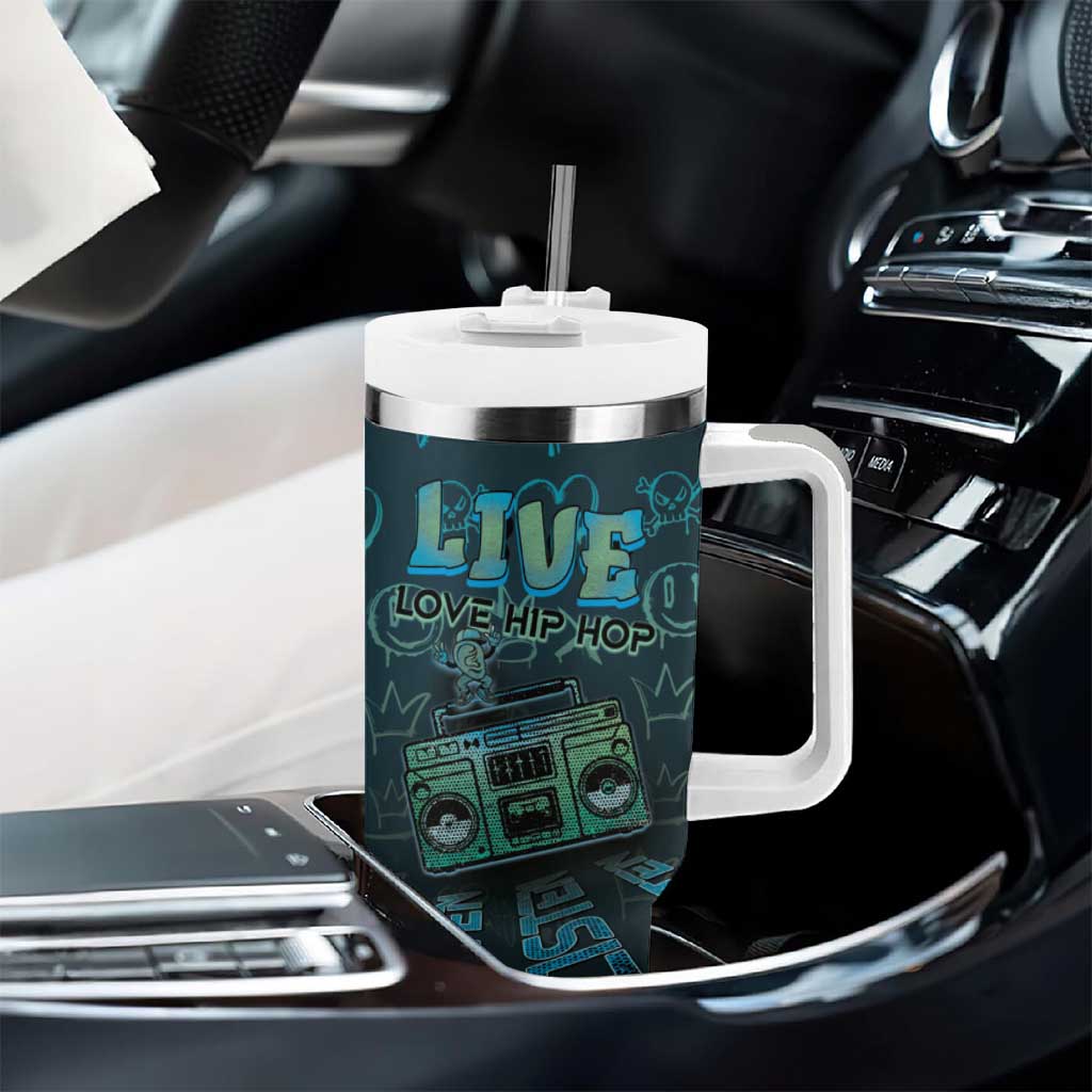 Dope Like Hip Hop Tumbler With Handle Hiphop Graffiti Style DT05