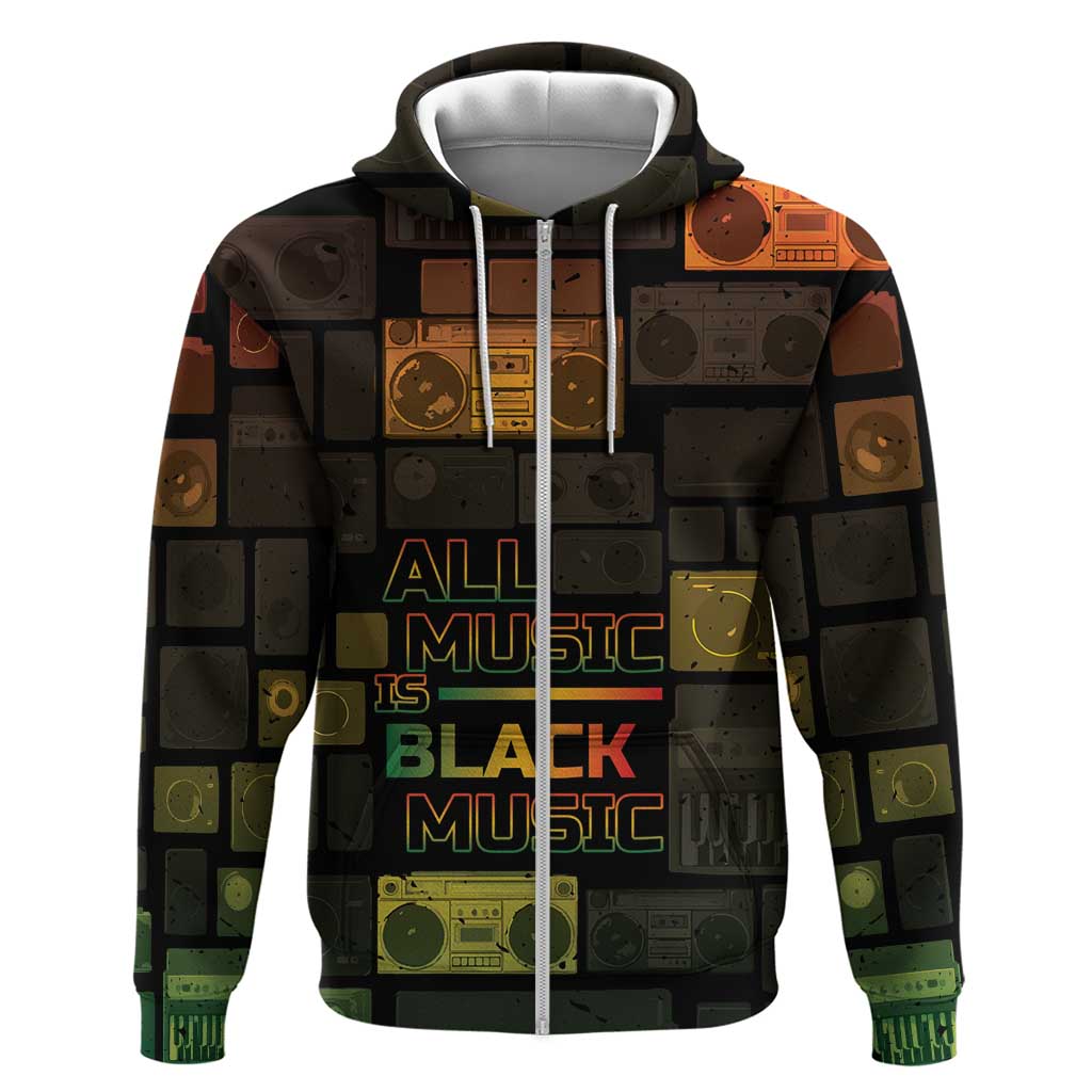 Black Music Month Hoodie All Music Is Black Music DT05