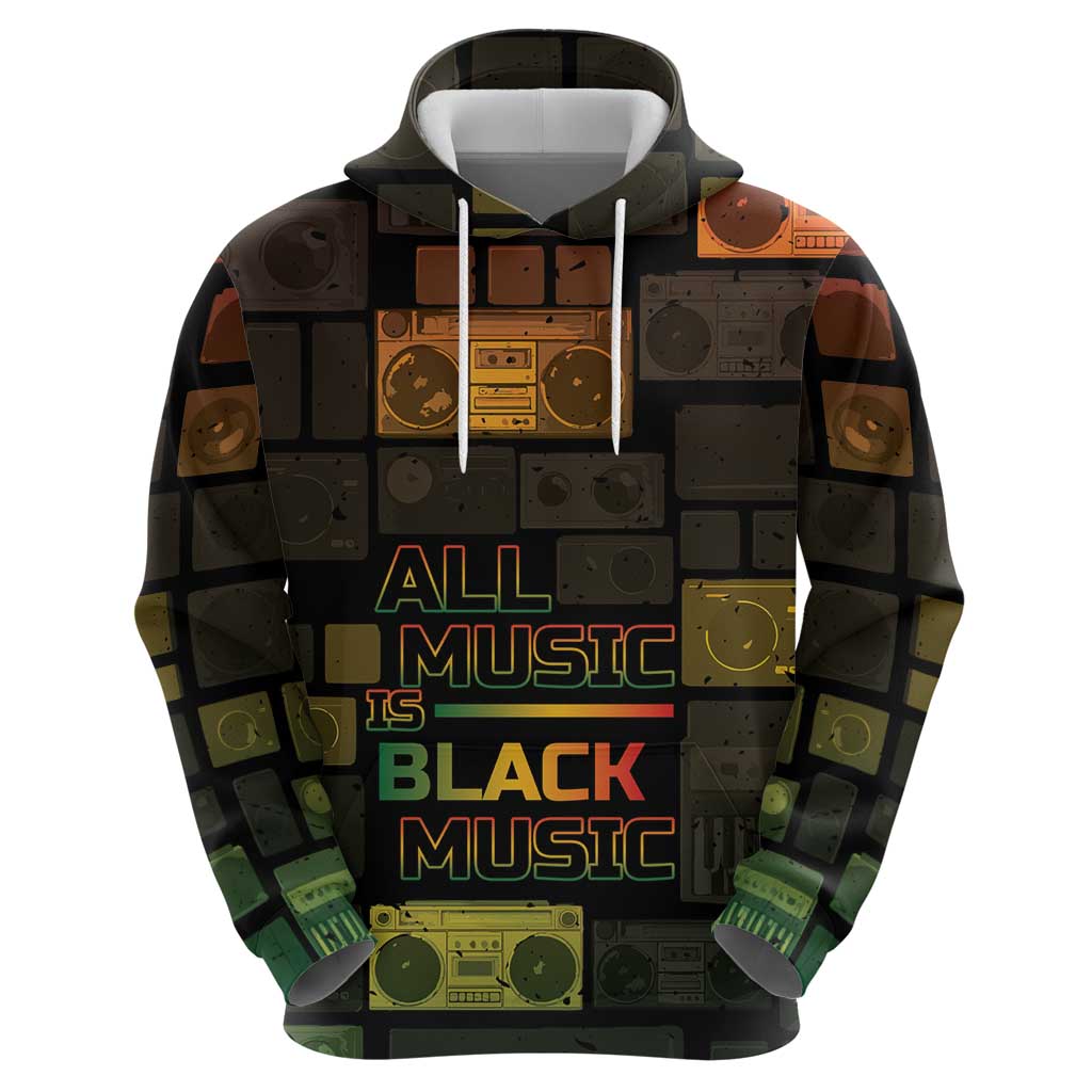 Black Music Month Hoodie All Music Is Black Music DT05