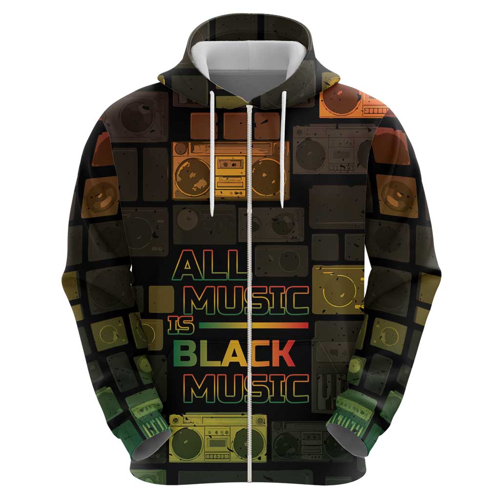 Black Music Month Hoodie All Music Is Black Music DT05