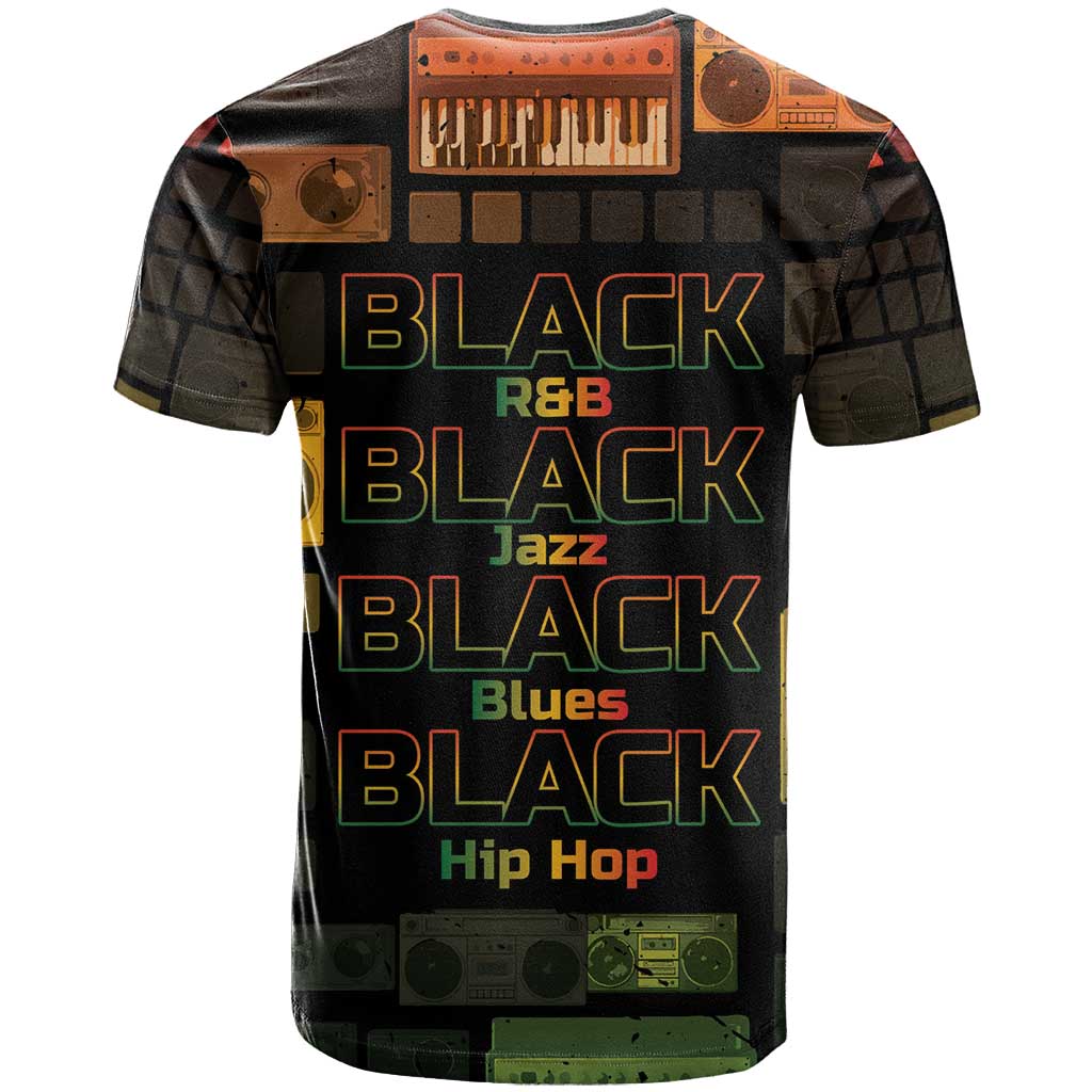 Black Music Month T shirt All Music Is Black Music DT05