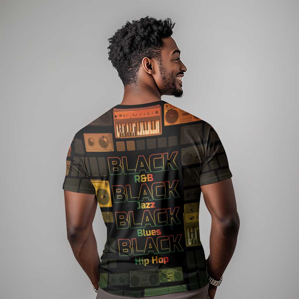 Black Music Month T shirt All Music Is Black Music DT05