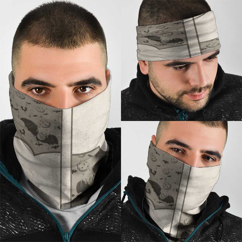 Western Gothic Yoke Neck Gaiter Bat And Stars DT05