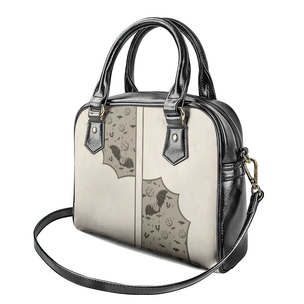 Western Gothic Yoke Shoulder Handbag Bat And Stars DT05