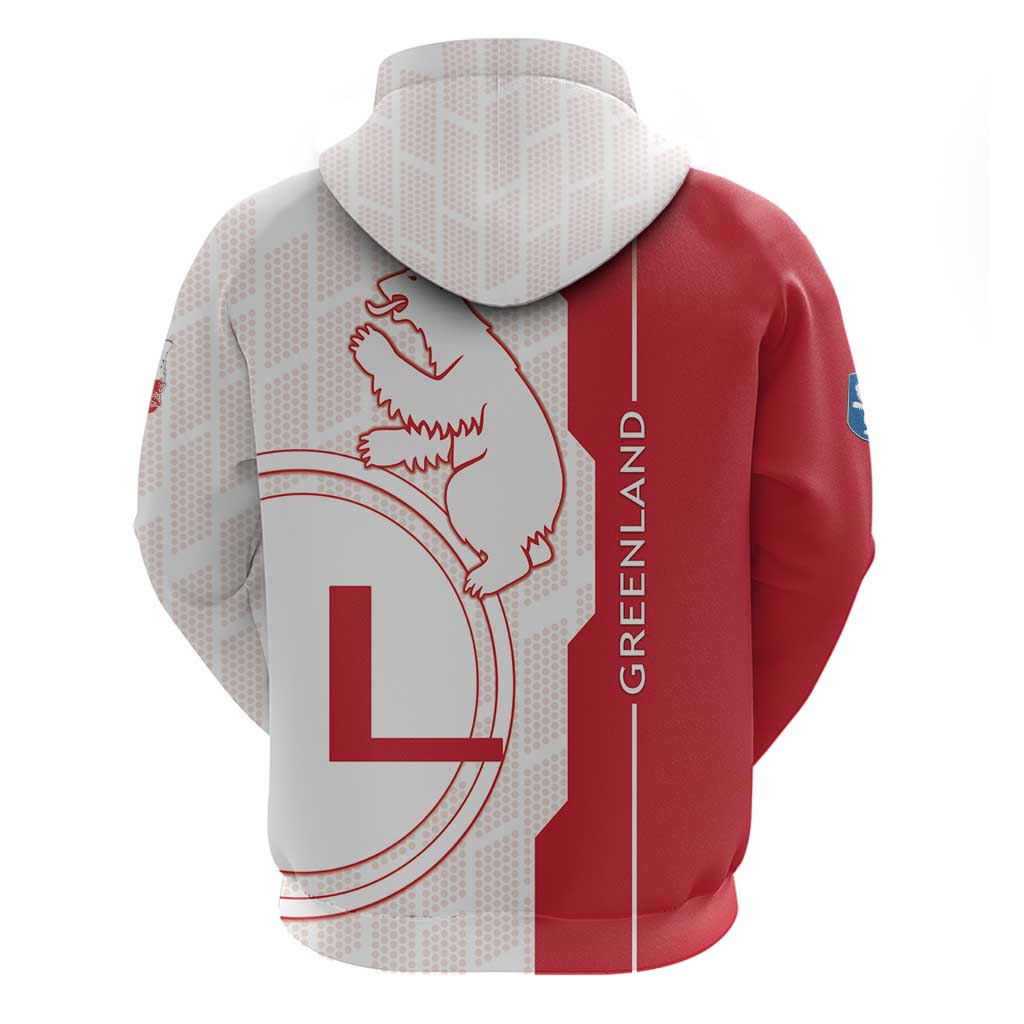 Greenland Hoodie Coat Of Arms Unique Style DT05