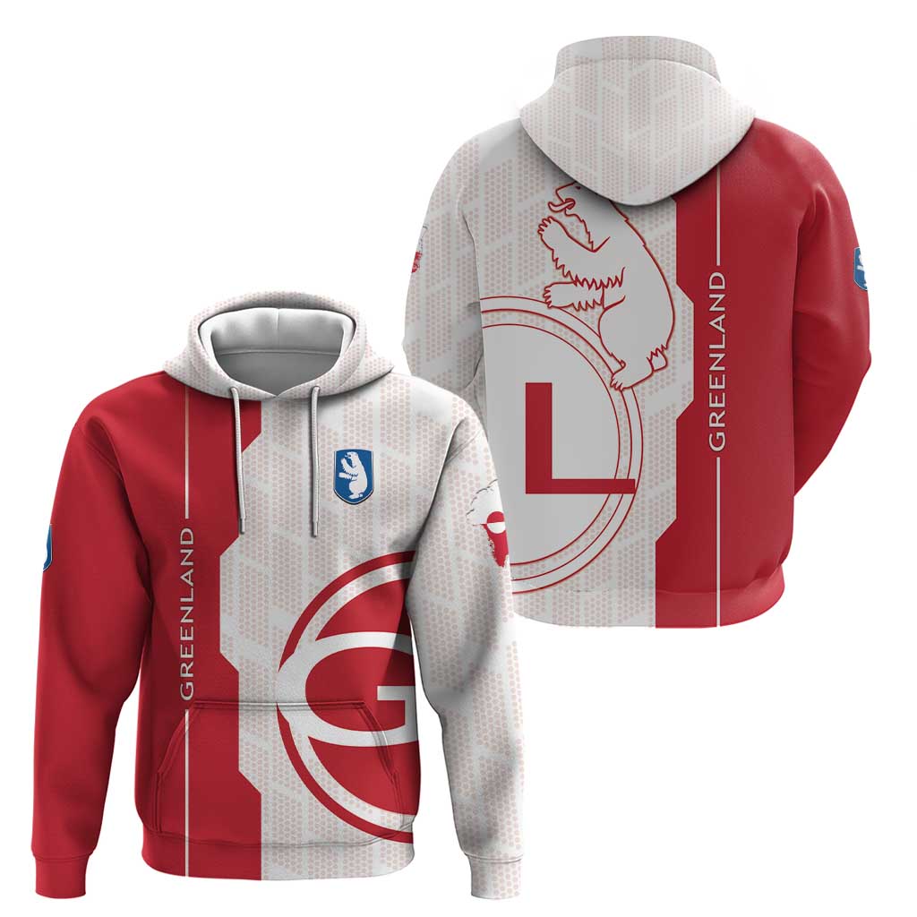 Greenland Hoodie Coat Of Arms Unique Style DT05