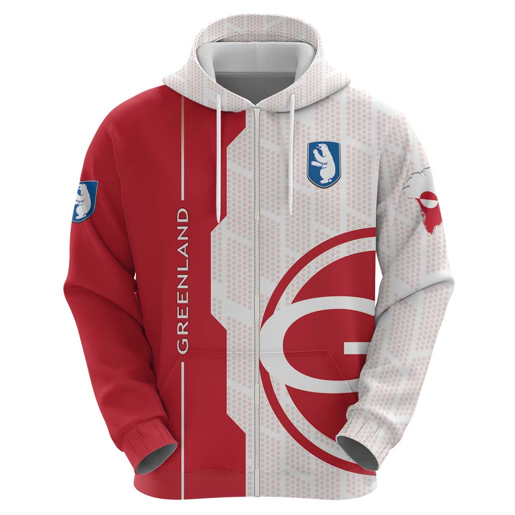 Greenland Hoodie Coat Of Arms Unique Style DT05