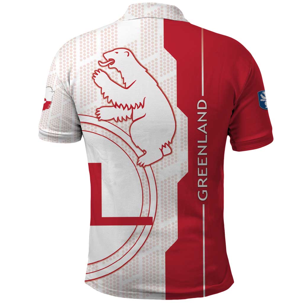 Greenland Polo Shirt Coat Of Arms Unique Style DT05