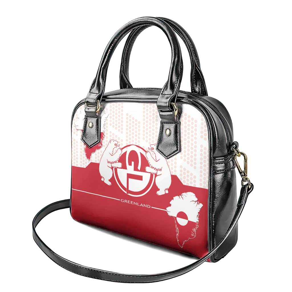 Greenland Shoulder Handbag Coat Of Arms Unique Style DT05