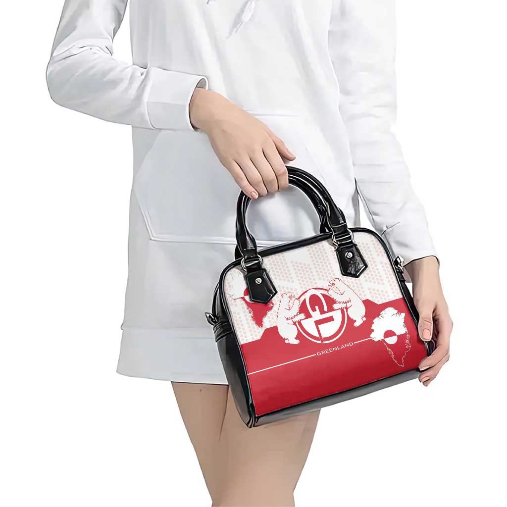 Greenland Shoulder Handbag Coat Of Arms Unique Style DT05