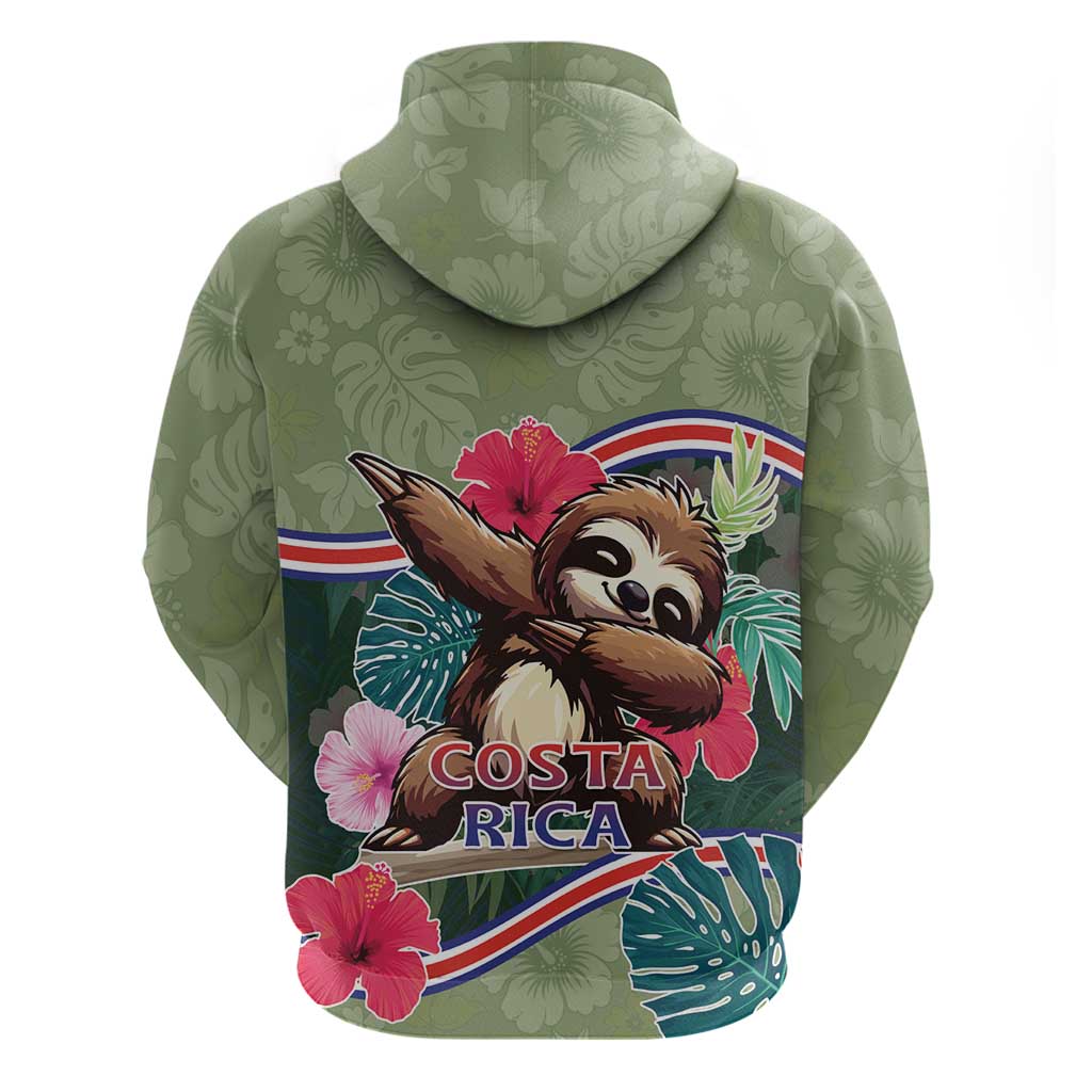 Costa Rica Hoodie Pura Vida Dabbing Sloth DT05