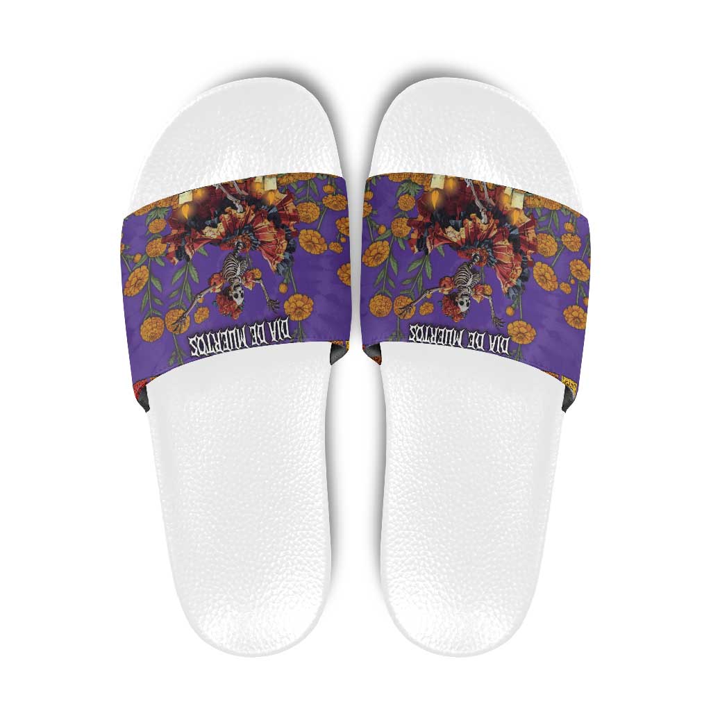 Day Of The Dead Slide Sandals Viva La Vida DT05