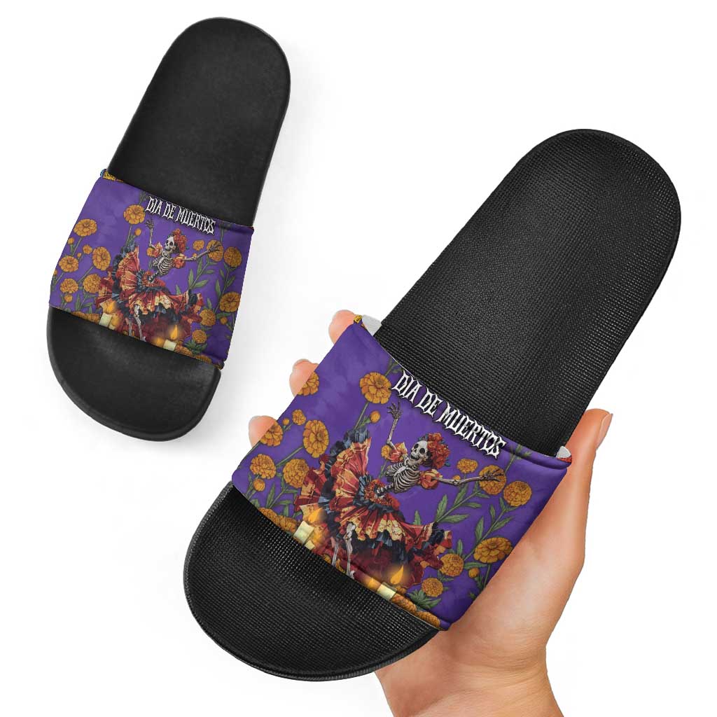 Day Of The Dead Slide Sandals Viva La Vida DT05