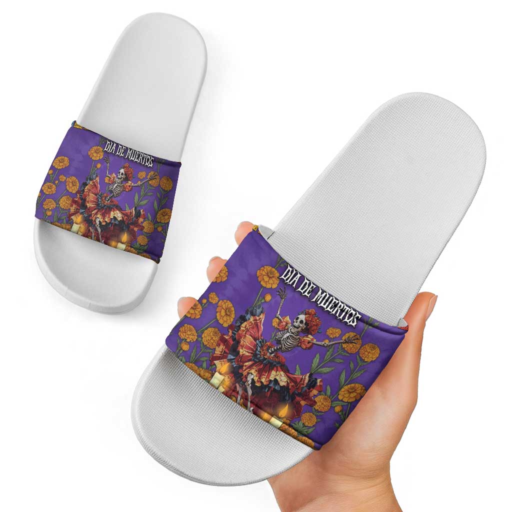 Day Of The Dead Slide Sandals Viva La Vida DT05